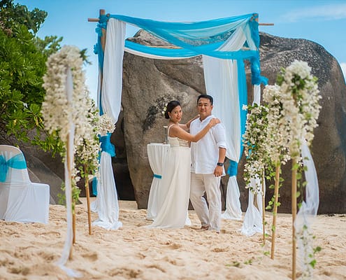 Tropical wedding decoration Tropical wedding decoration