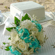 Wedding in Seychelels bouquet