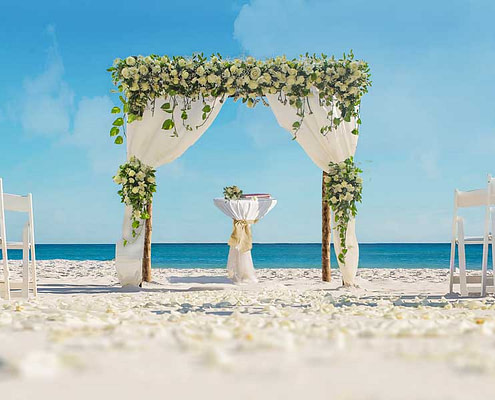 Elegance beach Wedding Package